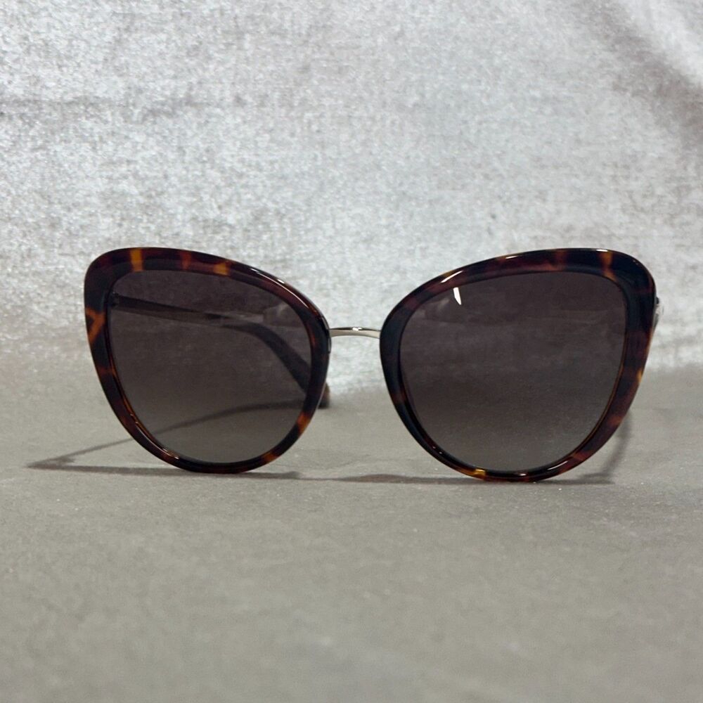 Kate Spade Sydnee Womens Cat Eye Sunglasses Tortoise Brown Gradient Lens - Picture 3 of 9